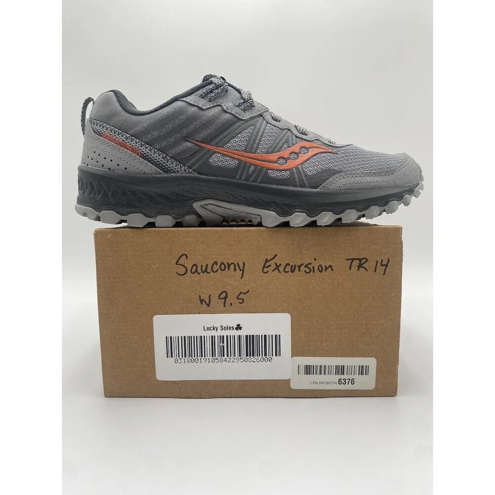 Saucony EXCURSION TR 14 Women's NEW Trail Shoe Grey US Size 9.5